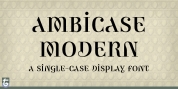 Ambicase Modern font download