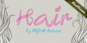 Hair font download