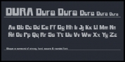 Dura font download