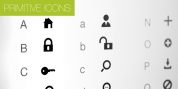 Primitive Icons font download