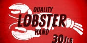 Lobster Hand font download