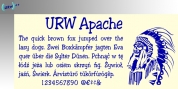 Apache font download