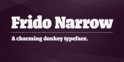 Frido Narrow font download