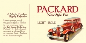 Packard New Style font download