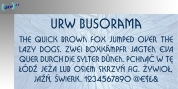 URW Busorama font download