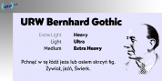 Bernhard Gothic font download