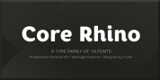 Core Rhino font download