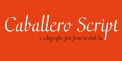 Caballero Script font download