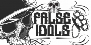 H74 False Idols font download