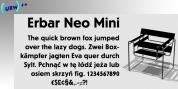 Erbar Neo Mini font download
