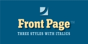 Front Page font download