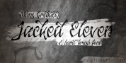 Jacked Eleven font download