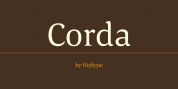 Corda font download