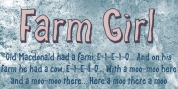 Farm Girl font download