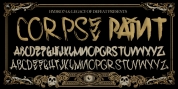 H74 Corpse Paint font download