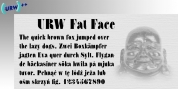 Fat Face font download
