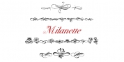 Milanette font download