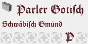 Parler Gotisch font download