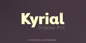 Kyrial Display Pro font download