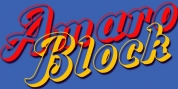 Amaro Block font download