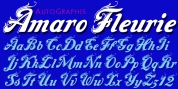 Amaro Fleurie font download