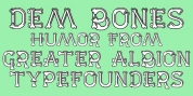 Dem Bones font download