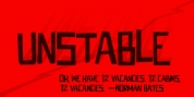 Unstable font download