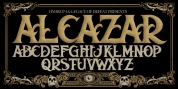 H74 Alcazar font download
