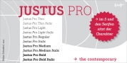 Justus Pro font download