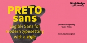 Preto Sans font download