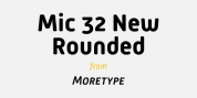 Mic 32 New Rounded font download