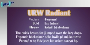 Radiant font download