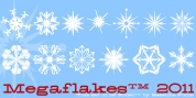 Megaflakes 2011 font download