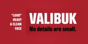 Valibuk font download