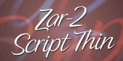 Zar2 Script Thin font download