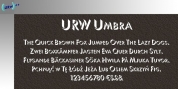 Umbra font download