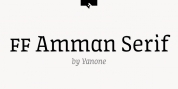 FF Amman Serif Arabic font download