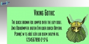 Viking Gothic font download