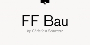 FF Bau Pro font download