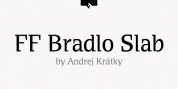 FF Bradlo Slab Pro font download