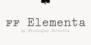 FF Elementa Pro font download