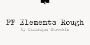 FF Elementa Rough Pro font download