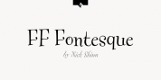 FF Fontesque Display Pro font download