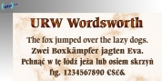 Wordsworth font download