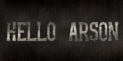 Hello Arson font download