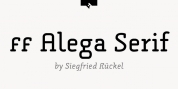 FF Alega Serif Pro font download