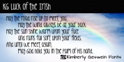 KG Luck Of The Irish font download