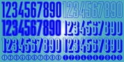 Display Digits Five font download