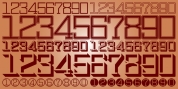 Display Digits Seven font download