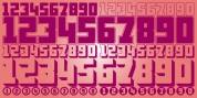 Display Digits Six font download